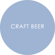 Craft Beer Catering Glassware Roundel