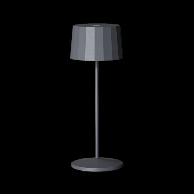 Dark Grey LED Rechargable Table Light