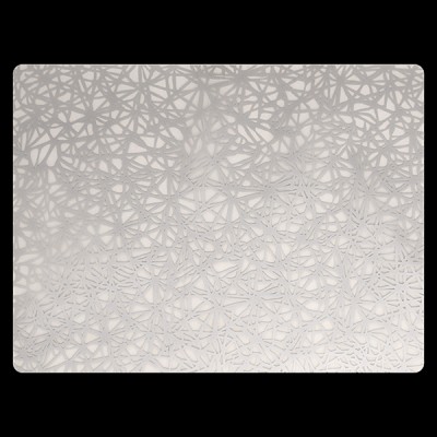 Silver Twine Silicone Placemat