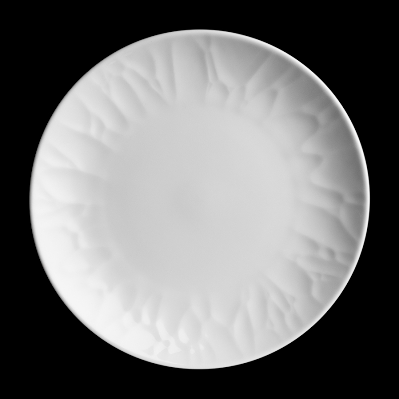 Steelite V562 Craft Coupé Assiettes, 300 mm, blanc/motif Doré (lot de 12)